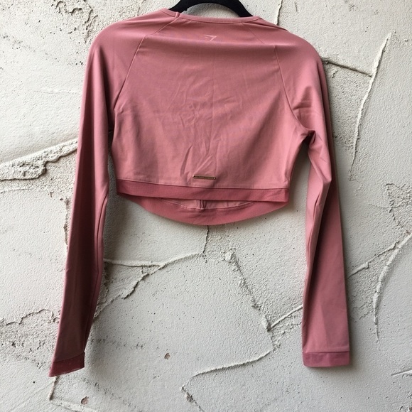 Whitney Simmons x Gymshark Long Sleeve Crop Top - Picture 1 of 8
